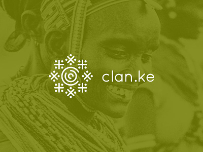 clan.ke branding grid identity logo logomark minimal