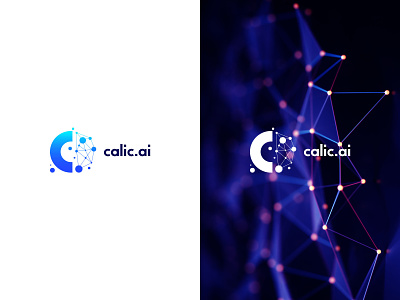 Calic Ai branding identity logomark
