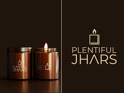 Candle logo design