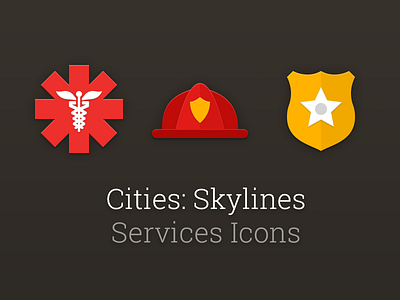 Services Icons for Cities: Skylines cities skylines icons services