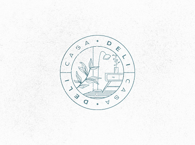 Casa Deli design logo logotype mark stamp symbol