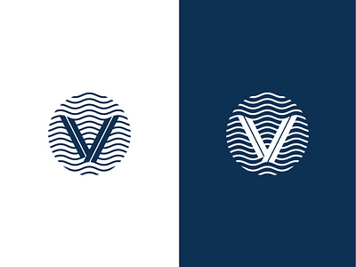 V round logo corporate design graphic design logo logo design logodesign logos logotype mark vector