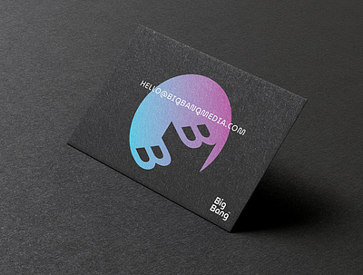 Big Bang media identity detail branding businesscards corporate design graphic design identity designer logos logotype mark vector