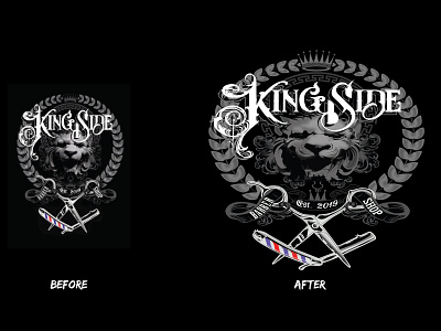 King Side Logo branding design graphic design illustration lineart logo recreate ui vector vectorart