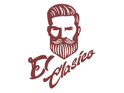 El clasico - logo branding design icon logo minimal vector