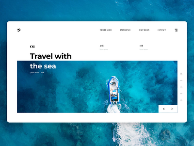 Landing page - Travel web design