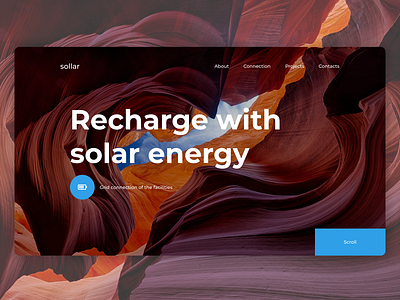 Landing page - sollar