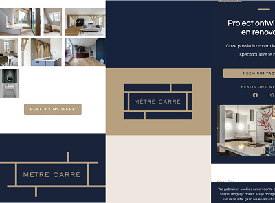 Mètre Carré | Branding & Web Design branding graphic design logo ui website