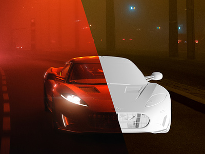 Spyker C8 Preliator | Hyper realistic 3D rendering 3d cars cgi