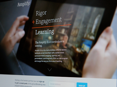 Equals Learning landing page teaser website