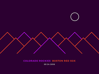 Red Sox Scores: May 24, 2016 baseball data data visualisation data viz infographic sports