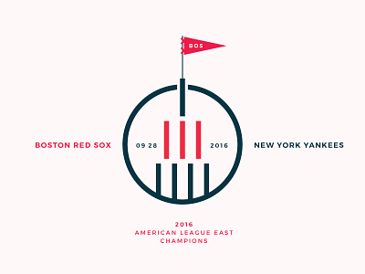 Red Sox Scores: September 28, 2016 baseball data data visualisation data viz infographic logo minimal minimalism sports