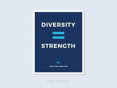 Print & Protest No. 2 politics poster print protest resist sign