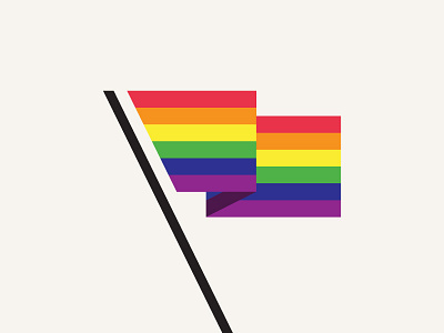 Rainbow Flag flag illustration pride rainbow