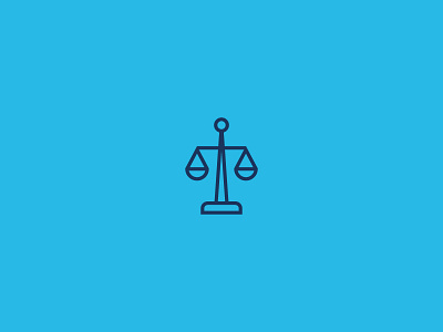 Scales of Justice icon scale