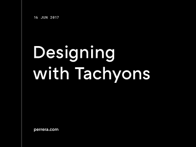 Designing with Tachyons blog css tachyons ui ux website