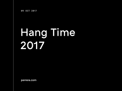 Hang Time 2017 article blog hang time