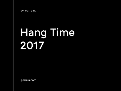Hang Time 2017