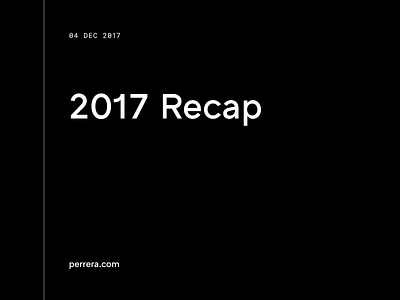 2017 Recap article blog