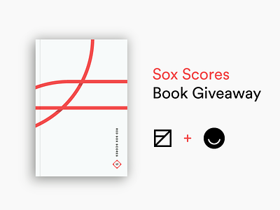 Sox Scores Book Giveaway book data viz giveaway print