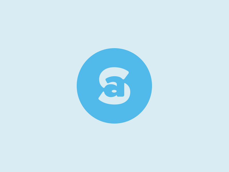 Sa logo boneyard logotype logo