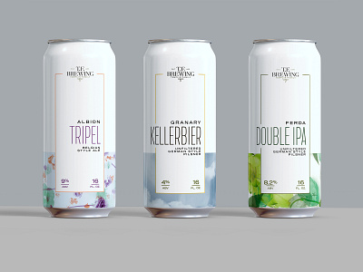 TF Brewing - Can Design 2 beer beer can design branding craft beer design printable typography