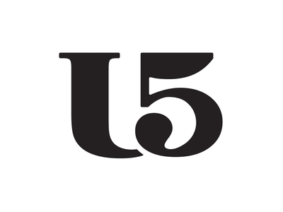 Union Five, The Beginning branding logo typography union 5