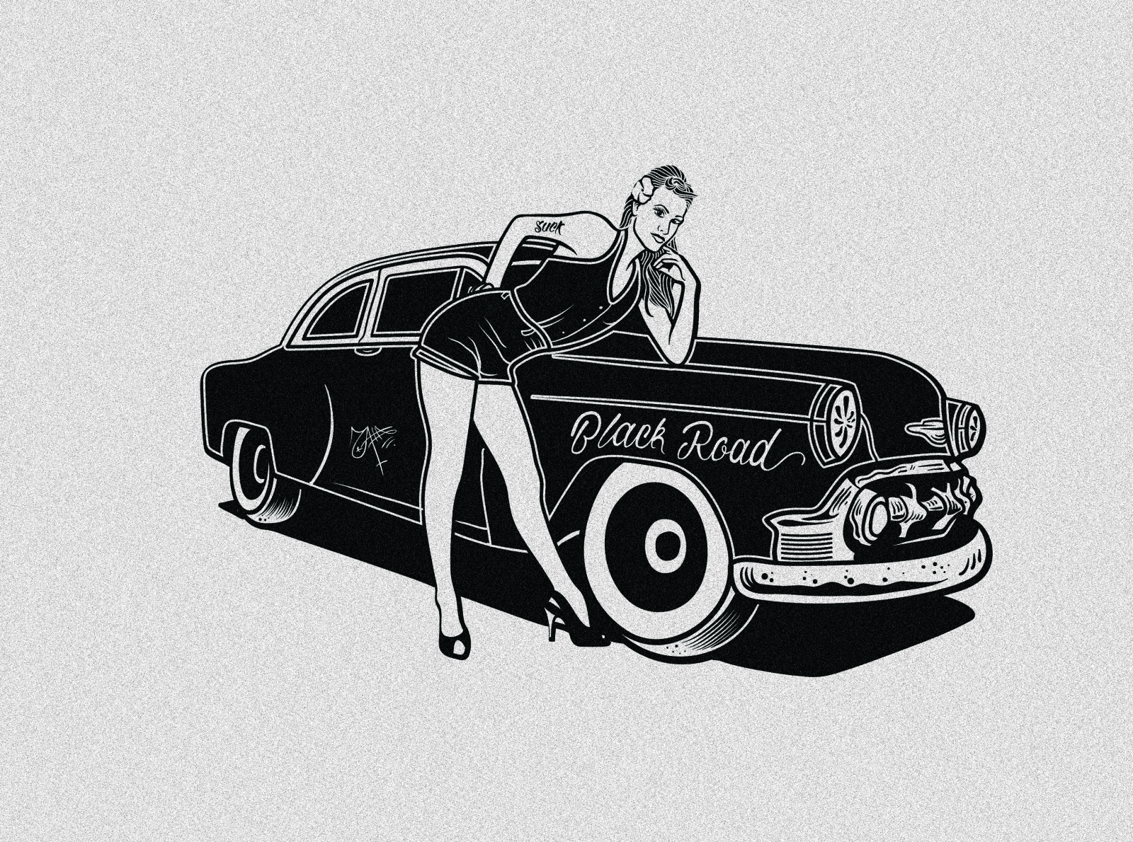 Classic Motors Shelby Cobra Pin Up Girl Retro Vintage Sign Blechschild Schild 
