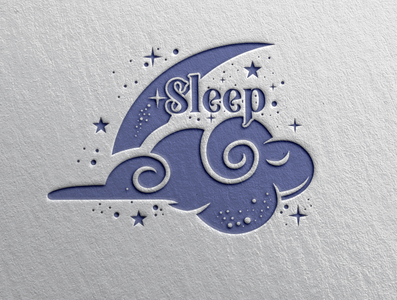 sleep logo by Tell House on Dribbble