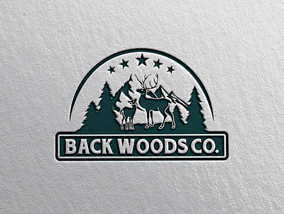 black wood mountain logo badge branding design forest graphic design hand drawn illustraion illustration logo logodesign mountain retro ui vector wood