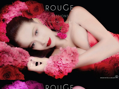 NEW BRAND IDENTITY FOR ROUGE FRENCH CLUB IN BANGKOK branding design illustration typography