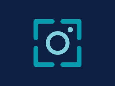 Scan Camera Logo app branding camera design elegant graphic design logo modern scan ui vector