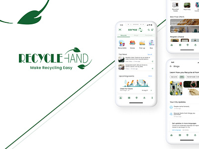 RECYCLEHAND - UI Design