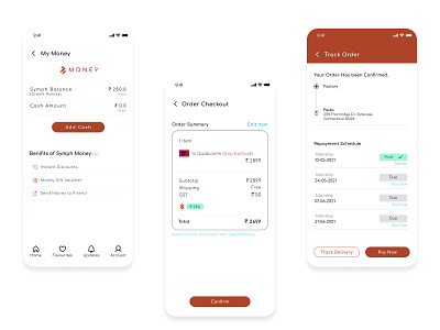 Symph Money app branding creditpoints design giftcardpage graphic design logo money offerscreen orderdetails ordernow paynoe productpage taskflow taskpage trackpage uiscreen ux yourorder