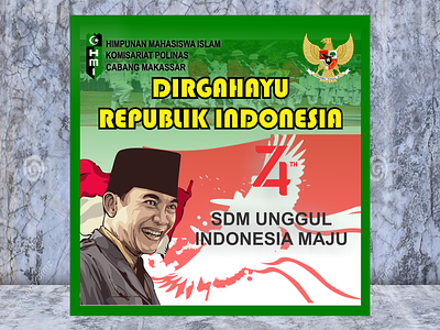 Desain Dirgahatu Republik Indonesia