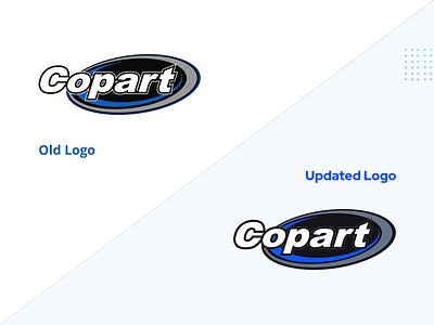 Updated Copart Logo branding copart design logo