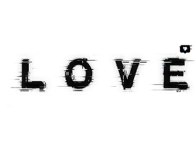 LOVE design illustration typography