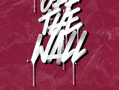 VANS OFF THE WALL. illustration typography