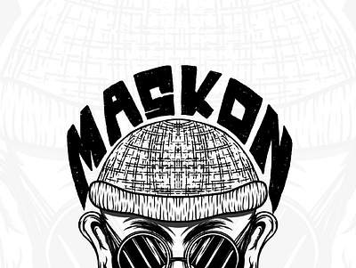 MASK ON STUDIOS design illustration typography