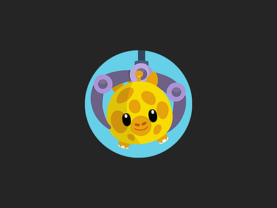Plushie Mania - Game App Icon app cute facebook fluffy game gradient icon instant kawaii logo messenger plushie
