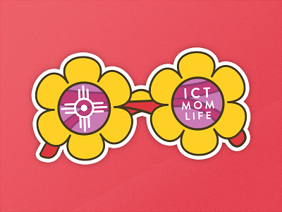 ICT Mom Life Sticker