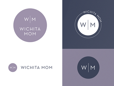 Wichita Mom Secondary Branding branding logo logo mark secondary logo