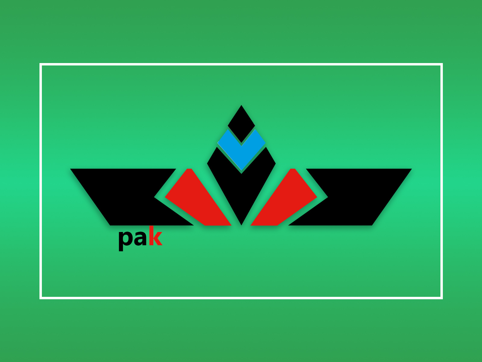 Pak logo by Hamid Reza on Dribbble