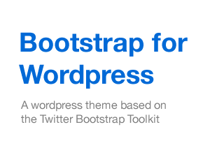 Screenshot blog bootstrap theme twitter ui website wordpress