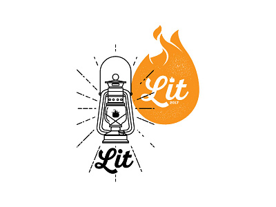Lit church distressed dnow emoji fire group lantern light lit monoline shine youth