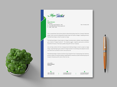 Letterhead design