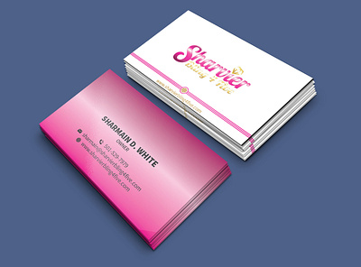 Business Card brand design branding business card letterheaddesign logo vector