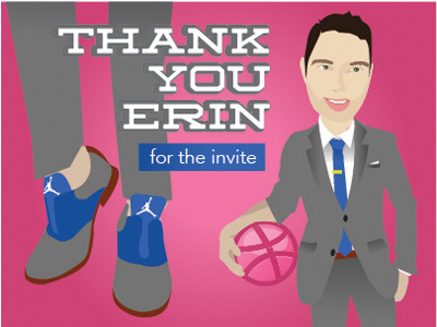 Thanks Erin! draft invite thank you