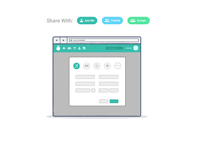 Privacy illustrations onboarding privacy