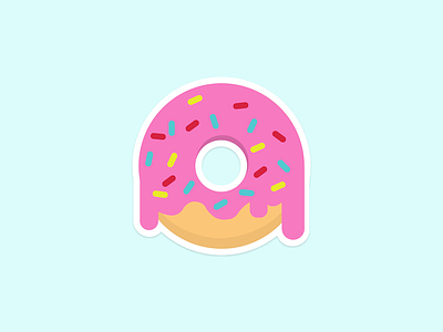 Donut donuts sticker summer
